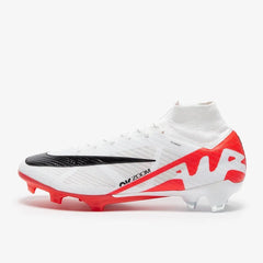 sdSoftFixeNike Air Zoom Mercurial Superfly IX Elite FG white and orange