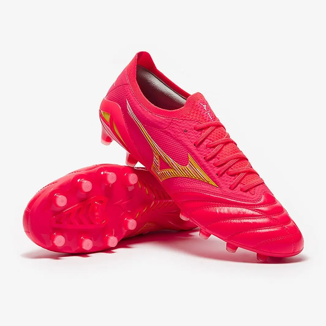 Mizuno Morelia Neo IV Beta Made In Japan FG Red