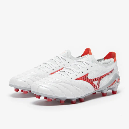 sdSoftFixeMizuno Morelia Neo IV Beta Made In Japan FG White radiant