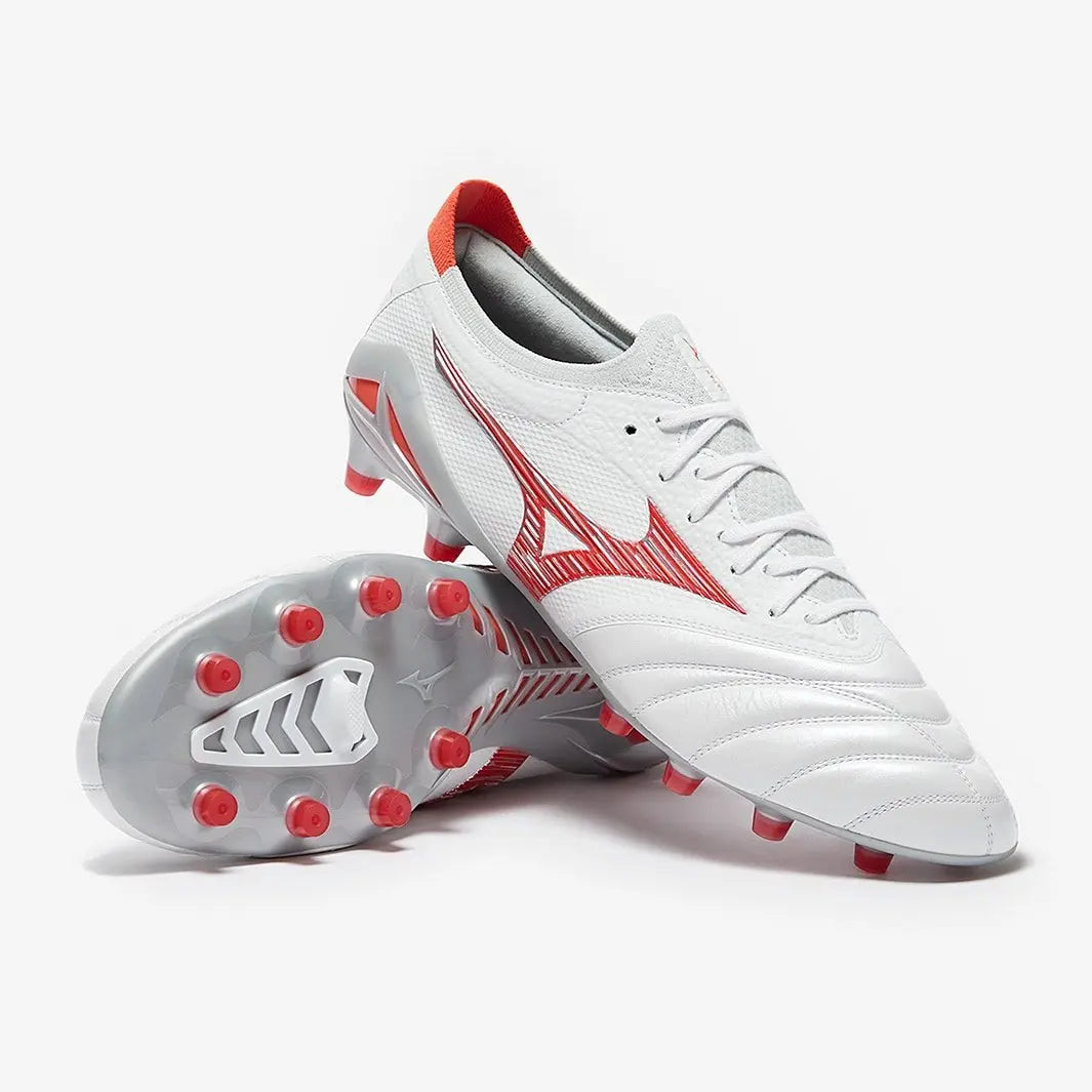 sdSoftFixeMizuno Morelia Neo IV Beta Made In Japan FG White radiant