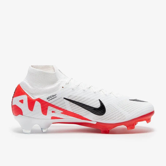 sdSoftFixeNike Air Zoom Mercurial Superfly IX Elite FG white and orange